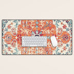 Southwest  Persian Carpet Print Desk Mat Gallery Image 1
