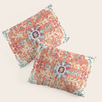 Southwest  Persian Carpet Print Pillow Sham Gallery Image 3