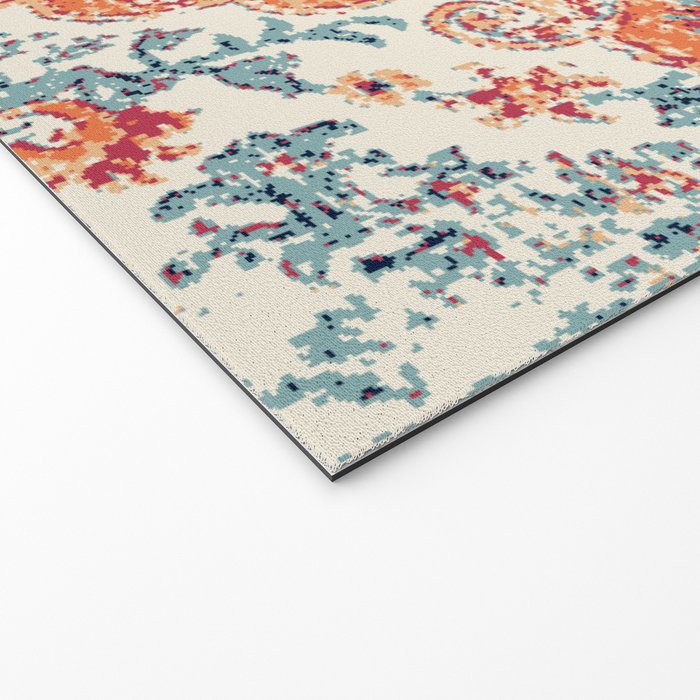 Southwest  Persian Carpet Print Welcome Mat Gallery Image 2