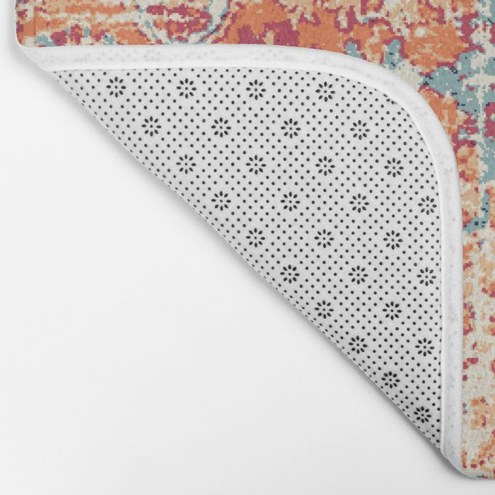 Southwest  Persian Carpet Print Bath Mat Gallery Image 2