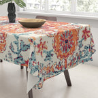 Southwest  Persian Carpet Print Tablecloth Gallery Image 3