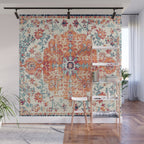 Southwest  Persian Carpet Print Wall Mural Gallery Image 1