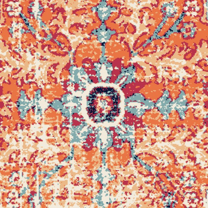 Southwest  Persian Carpet Print Coffee Mug Gallery Image 2