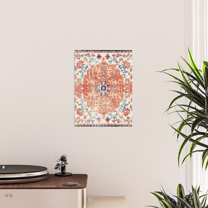 Southwest  Persian Carpet Print Poster Gallery Image 2