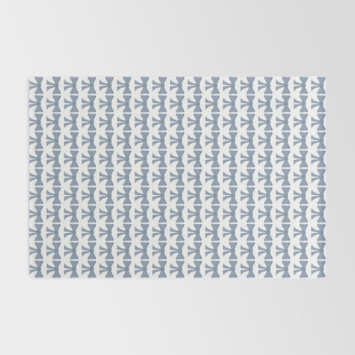 Vintage Bows VII Neutral Blue Rug Gallery Image 2