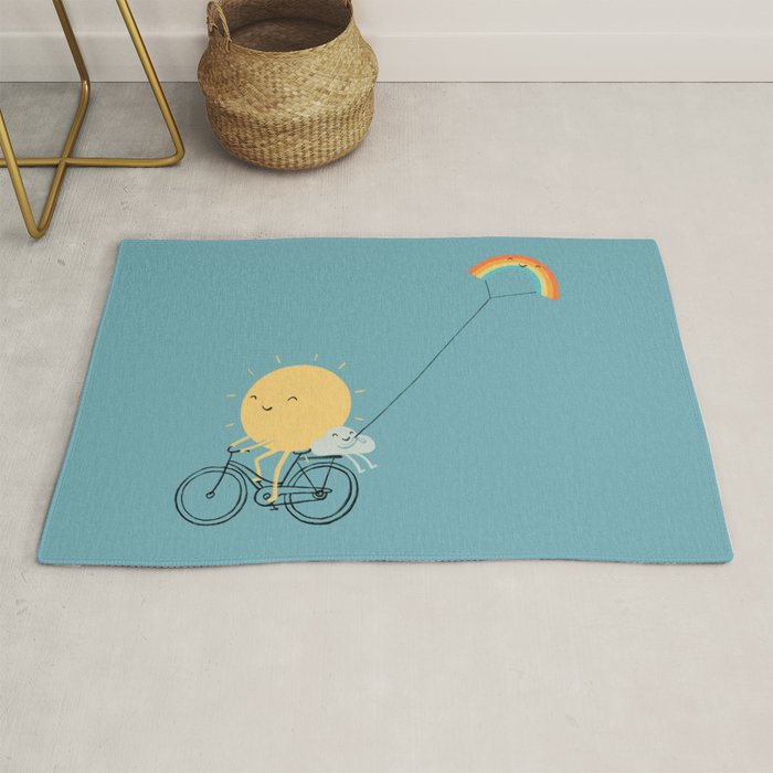 Rainbow Kite Rug Gallery Image 1
