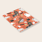 Dachshund dog breed halloween cute pattern doxie dachsie dog costumes Notebook Gallery Image 2