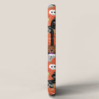 Dachshund dog breed halloween cute pattern doxie dachsie dog costumes iPhone Case Gallery Image 2