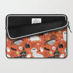 Dachshund dog breed halloween cute pattern doxie dachsie dog costumes Laptop Sleeve Gallery Image 2