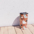 Dachshund dog breed halloween cute pattern doxie dachsie dog costumes Travel Mug Gallery Image 4