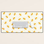 Dream Yellow Butterfly  Desk Mat Gallery Image 1