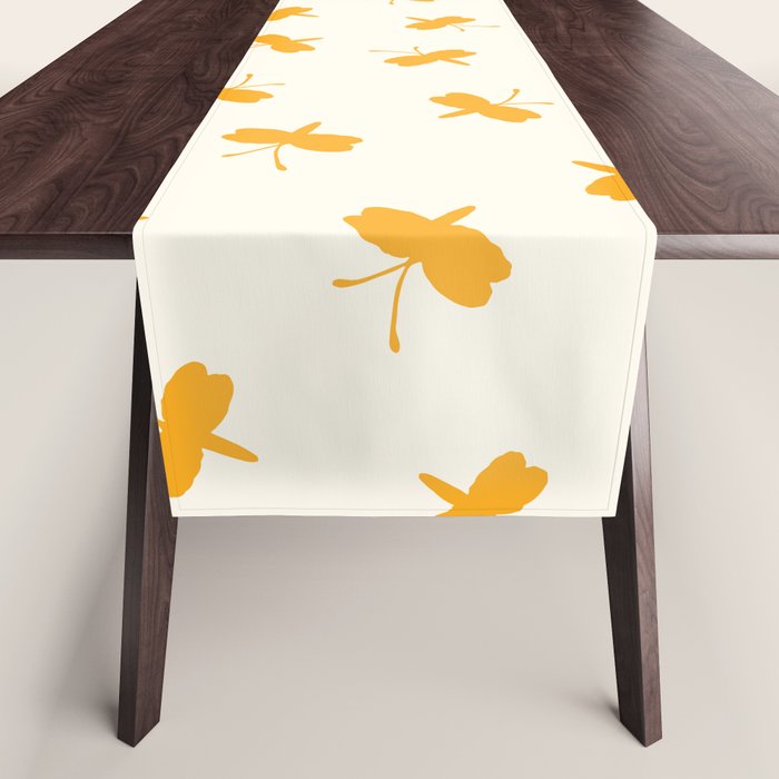 Dream Yellow Butterfly  Table Runner Gallery Image 1