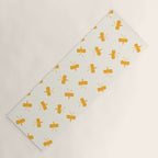 Dream Yellow Butterfly  Yoga Mat Gallery Image 1
