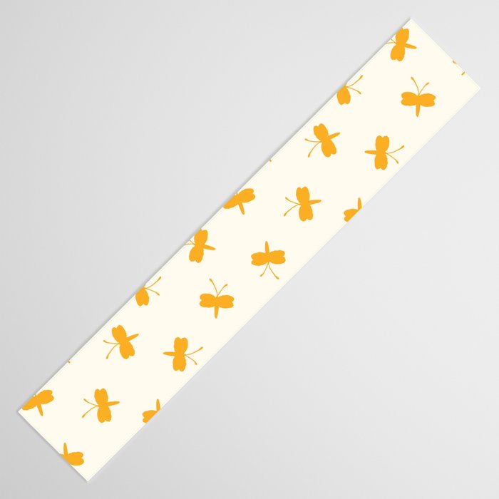Dream Yellow Butterfly  Table Runner Gallery Image 3