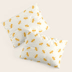 Dream Yellow Butterfly  Pillow Sham Gallery Image 3