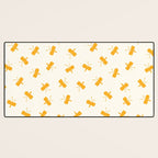 Dream Yellow Butterfly  Desk Mat Gallery Image 3
