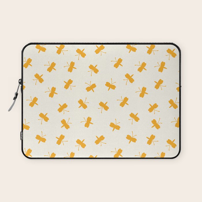 Dream Yellow Butterfly  Laptop Sleeve Gallery Image 1