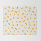 Dream Yellow Butterfly  Throw Blanket Gallery Image 2