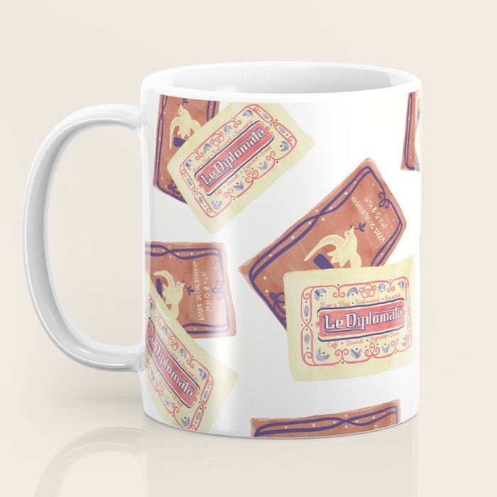 le dip washington dc matchbook print Coffee Mug Gallery Image 3