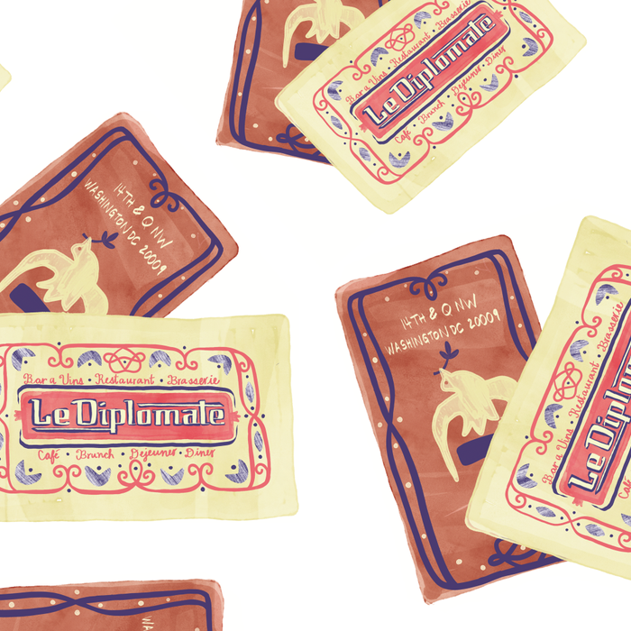 le dip washington dc matchbook print Coffee Mug Gallery Image 2