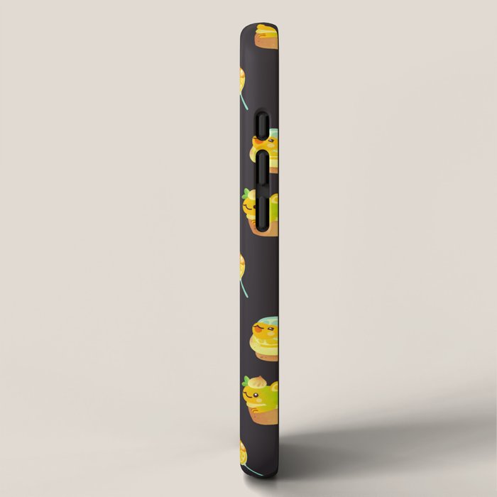 Sweet Lemon frog - dark iPhone Case Gallery Image 2