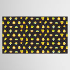 Sweet Lemon frog - dark Tablecloth Gallery Image 2