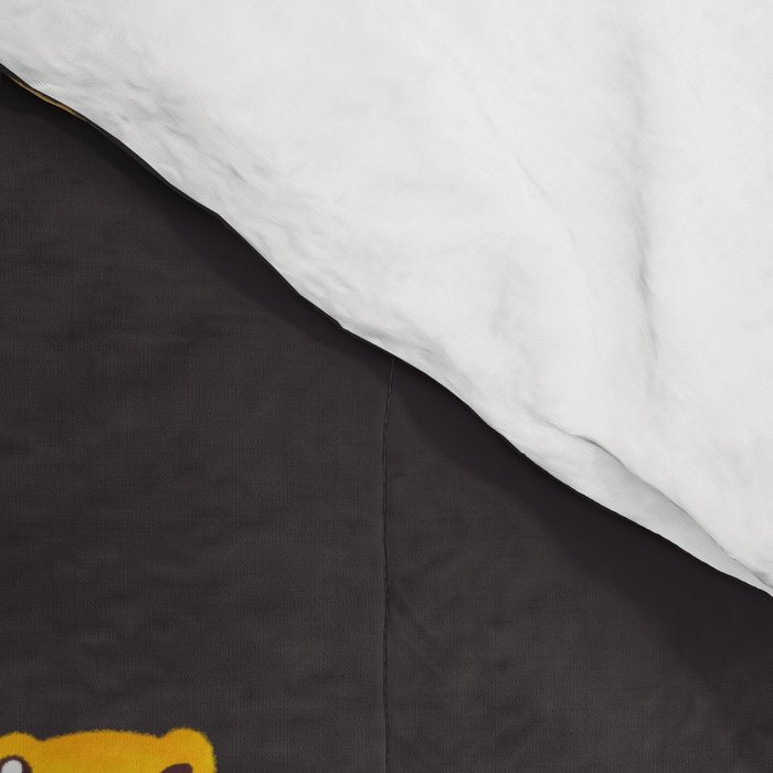 Sweet Lemon frog - dark Comforter Gallery Image 4