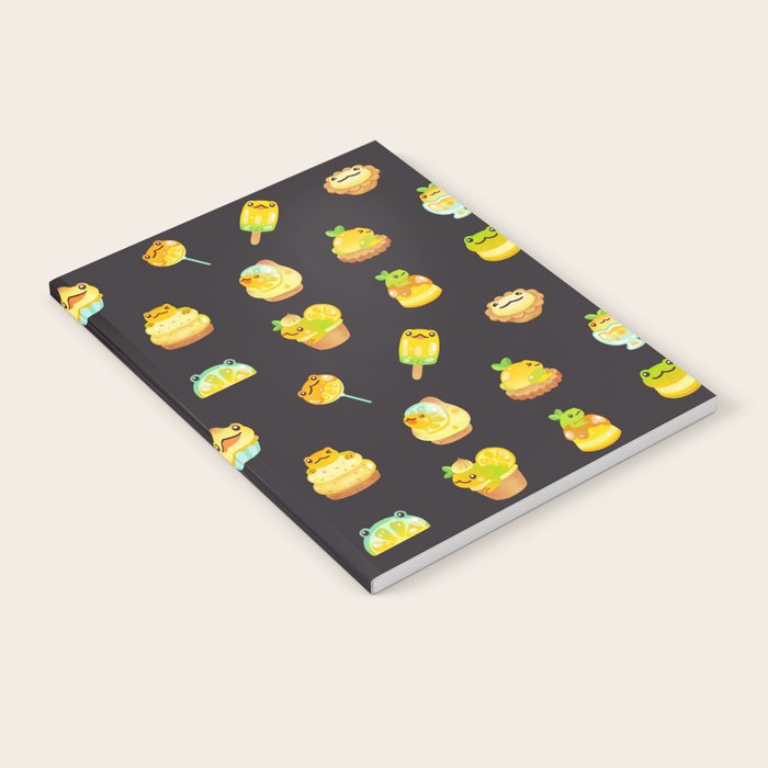 Sweet Lemon frog - dark Notebook Gallery Image 2