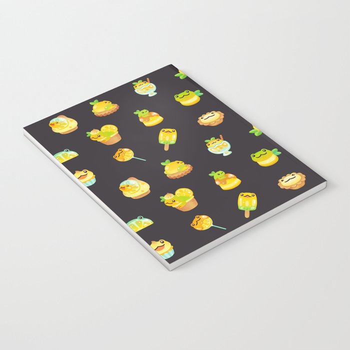 Sweet Lemon frog - dark Notebook Gallery Image 3