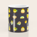 Sweet Lemon frog - dark Coffee Mug Gallery Image 4