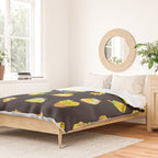 Sweet Lemon frog - dark Duvet Cover Gallery Image 2
