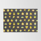 Sweet Lemon frog - dark Rug Gallery Image 2