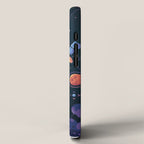 Space Rocket in Solar System iPhone Case Gallery Image 2