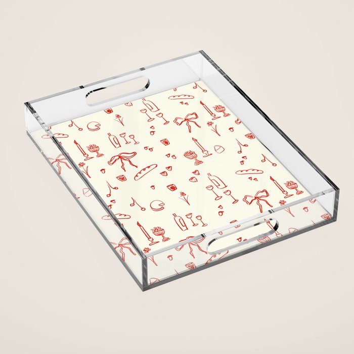 Ciao Bella Acrylic Tray Gallery Image 1