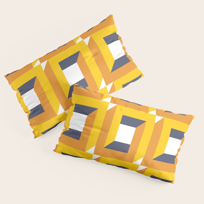 Modern Geometric 74C Pillow Sham Gallery Image 2