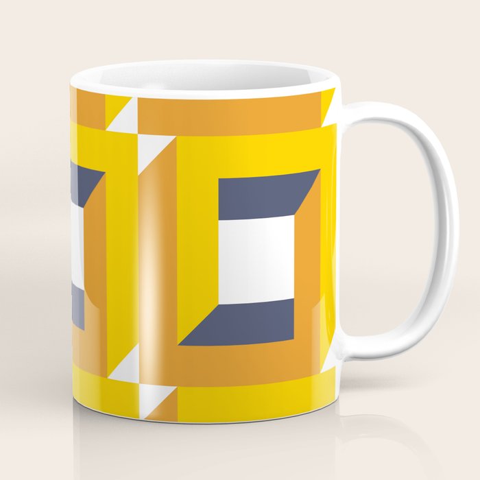 Modern Geometric 74C Coffee Mug Gallery Image 1
