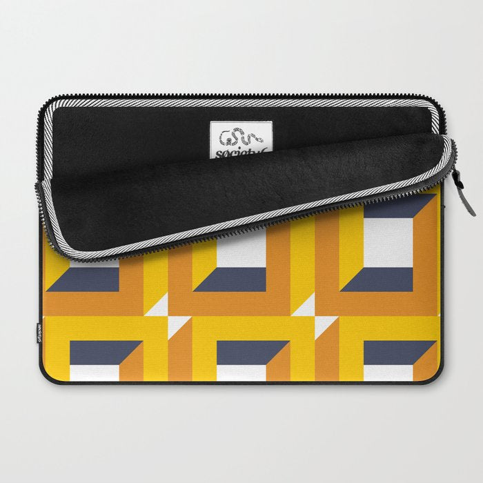 Modern Geometric 74C Laptop Sleeve Gallery Image 2