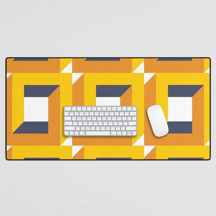 Modern Geometric 74C Desk Mat Gallery Image 1