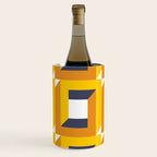 Modern Geometric 74C Wine Chiller Gallery Image 1