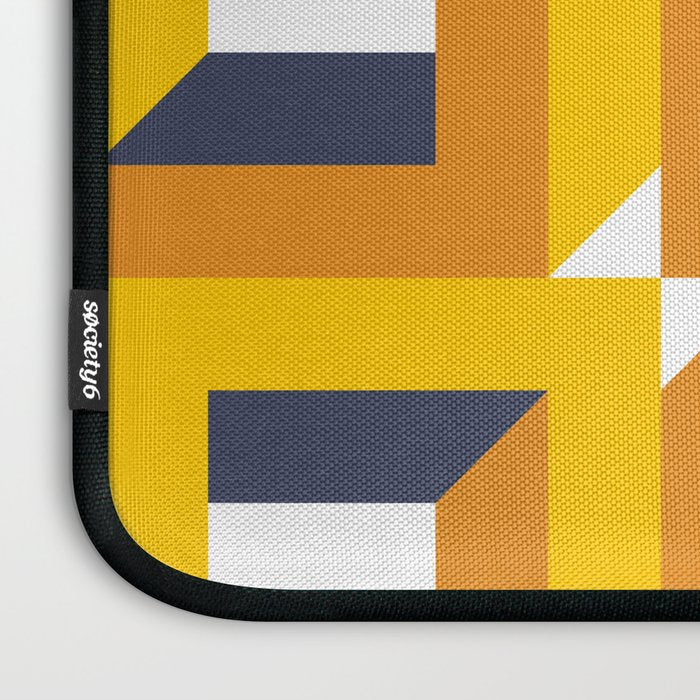 Modern Geometric 74C Laptop Sleeve Gallery Image 3