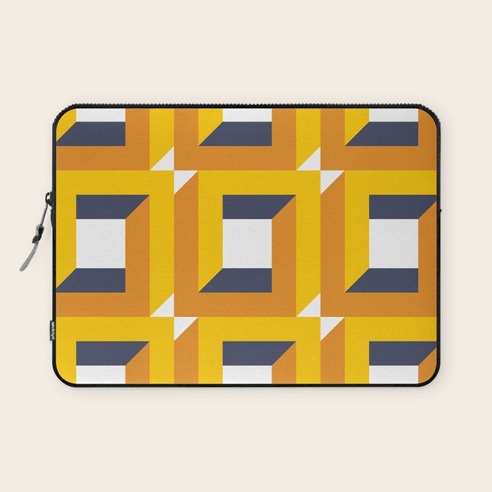 Modern Geometric 74C Laptop Sleeve Gallery Image 1