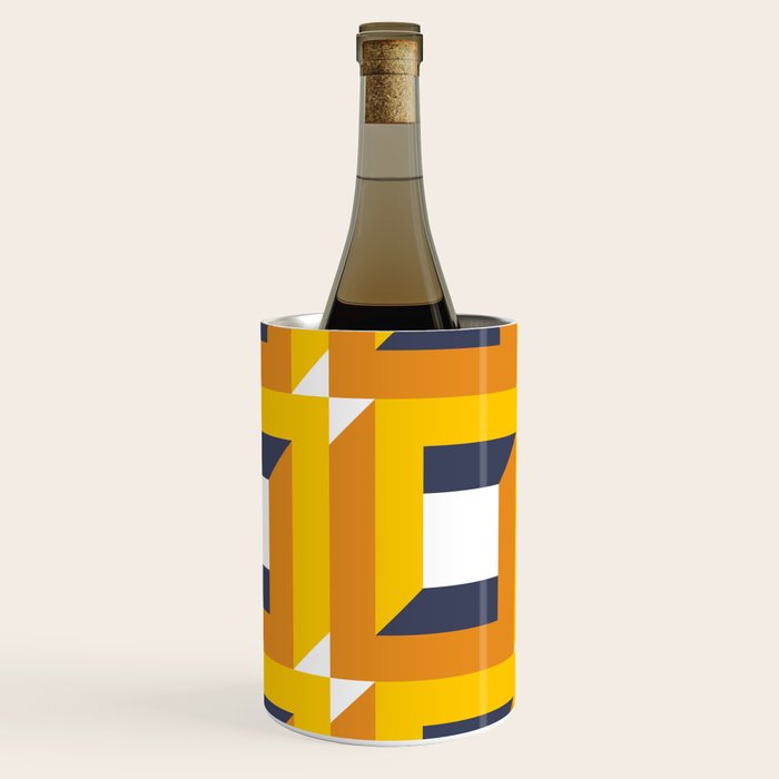 Modern Geometric 74C Wine Chiller Gallery Image 3