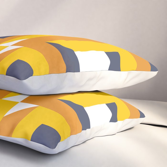 Modern Geometric 74C Pillow Sham Gallery Image 3