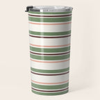 Daybed Stripe Ivory Green Multi Travel Mug Gallery Image 3