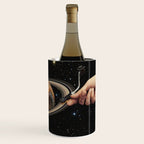 Galactic DJ II - Saturn Disco Ball Wine Chiller Gallery Image 3