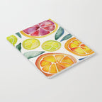 Sliced Citrus Watercolor Notebook Gallery Image 2