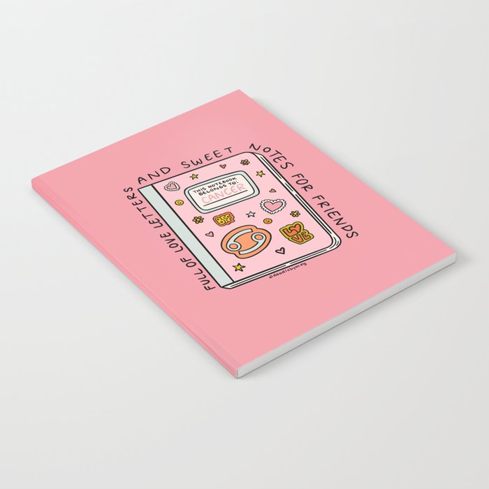 Cancer Zodiac Notebook Notebook Gallery Image 2