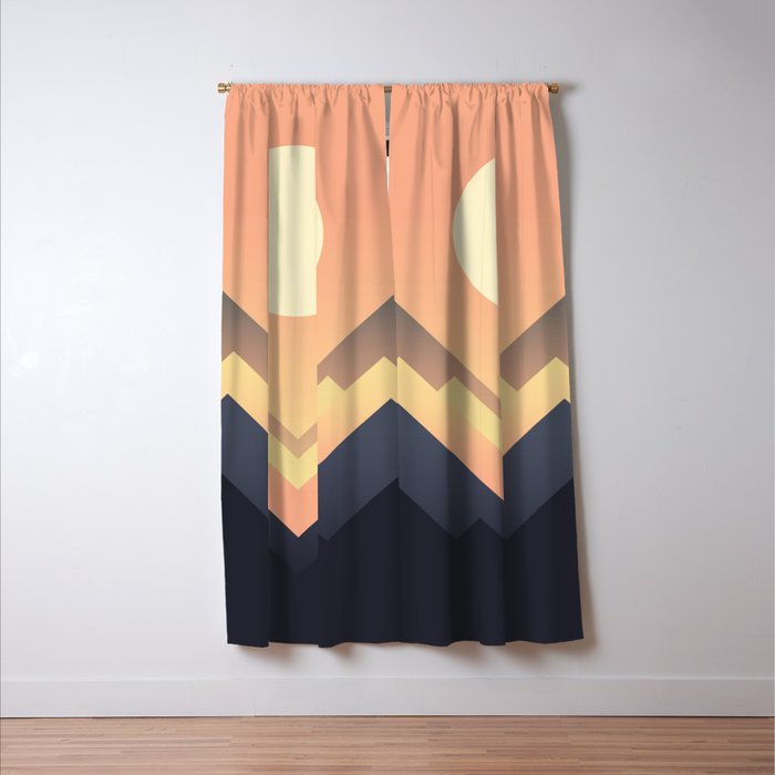 The Sun Rises Window Curtain Gallery Image 3