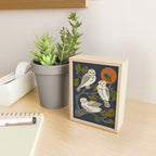Midnight Owl Tree Mini Art Print Gallery Image 2