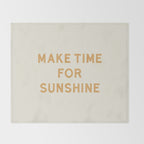 Make Time For Sunshine Throw Blanket Gallery Image 2